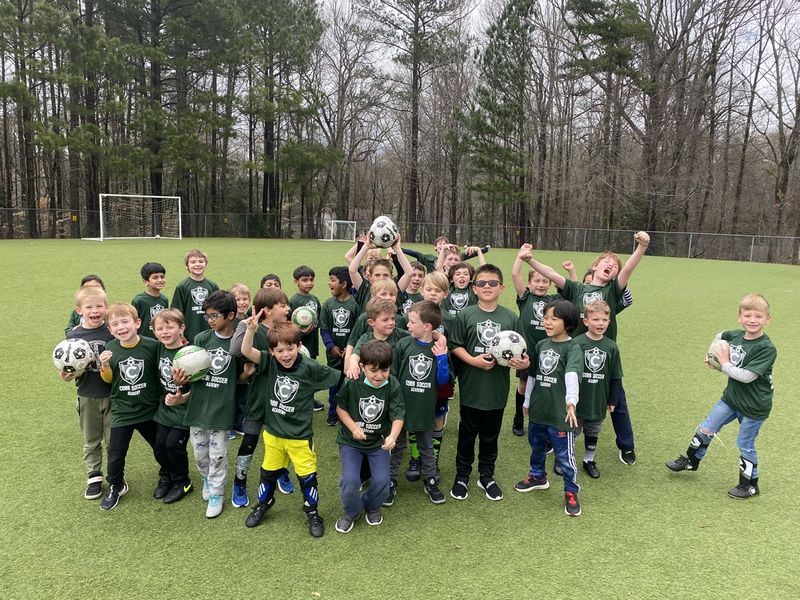 Cobb Soccer Academy players in action