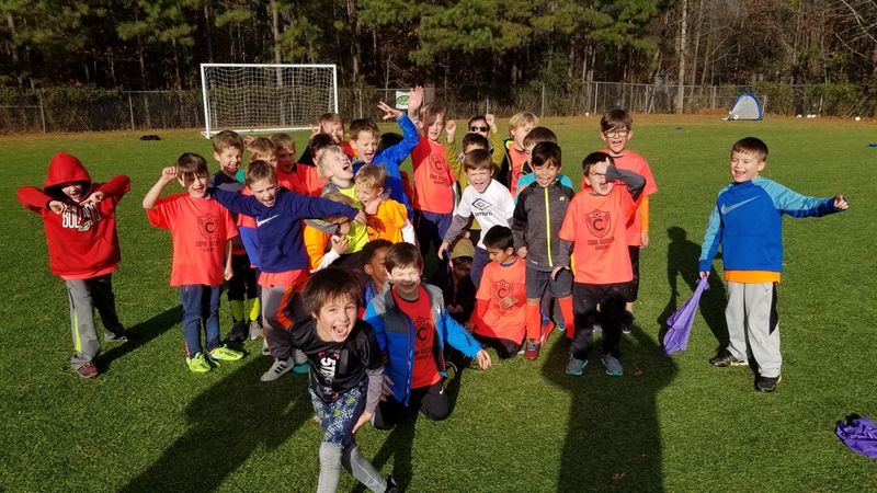 Cobb Soccer Academy players in action