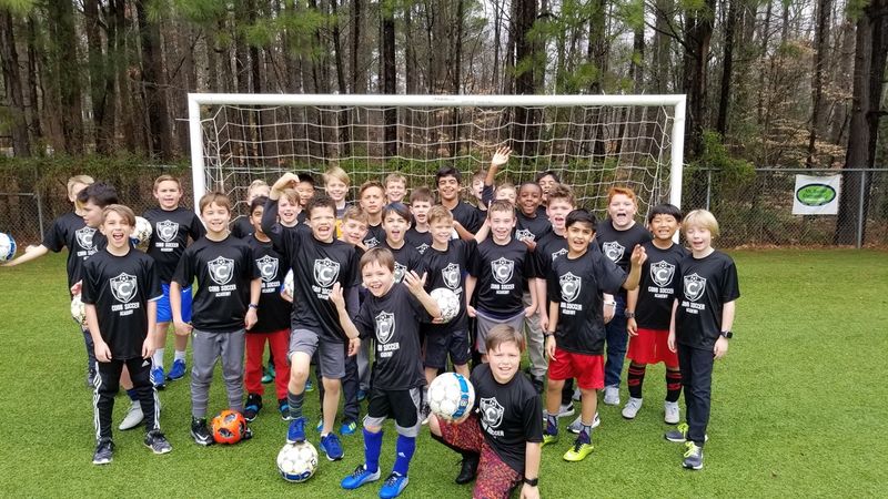 Cobb Soccer Academy players in action