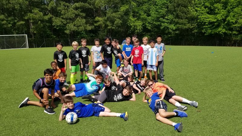 Cobb Soccer Academy players in action